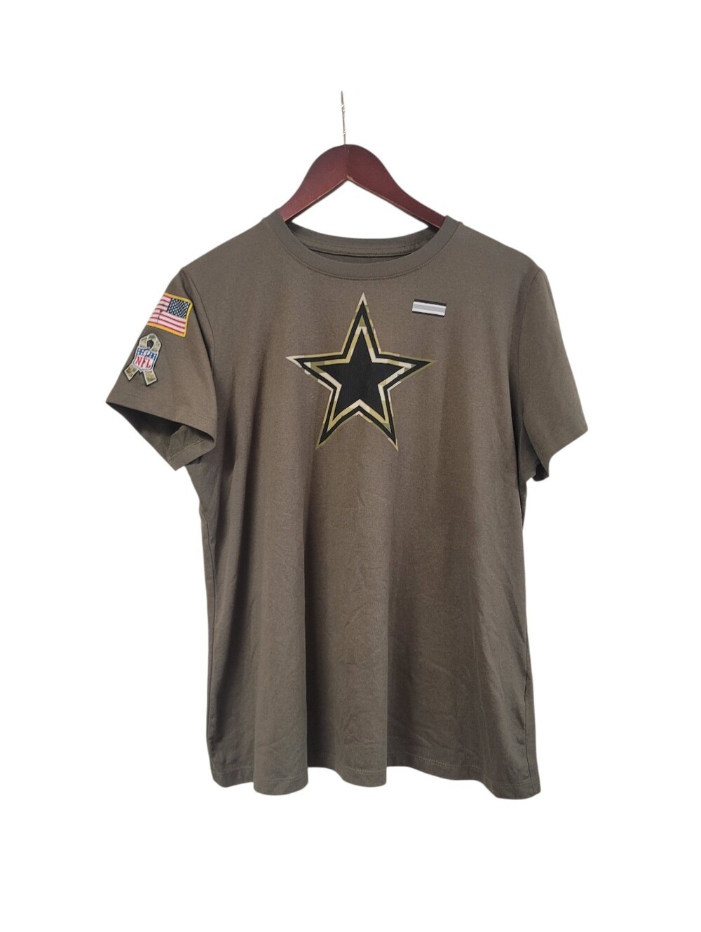 Nike Dallas Cowboys Salute To Service T-shirt Women's XL Men's Medium Green